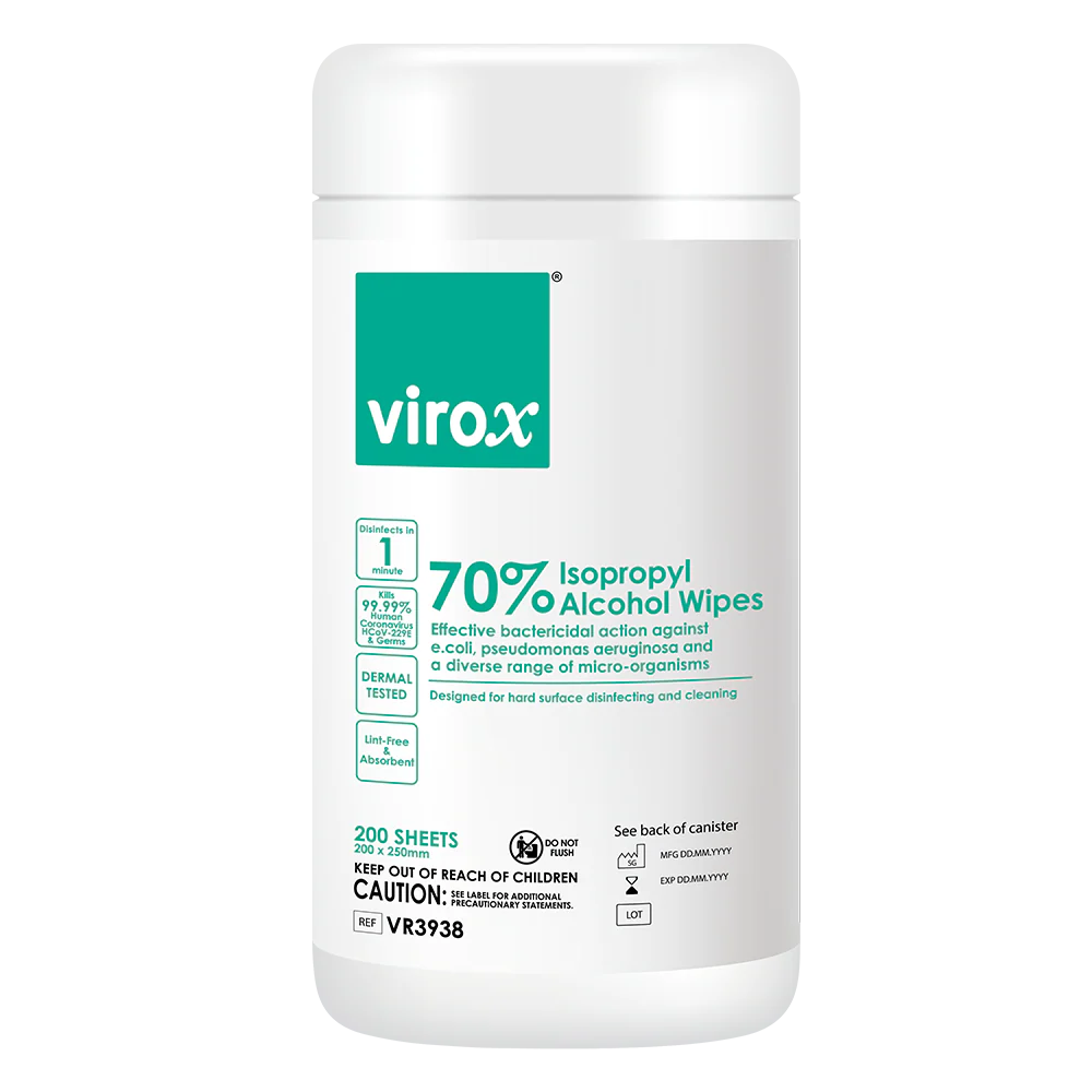 [VR3938] Virox 70% Alcohol Wipes