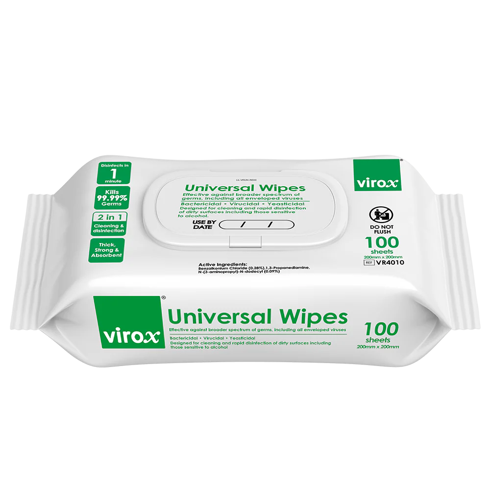 [VR4010] Virox Multi-Surface Disinfecting Wipes (Alcohol Free) - 
Virox Universal Wipes