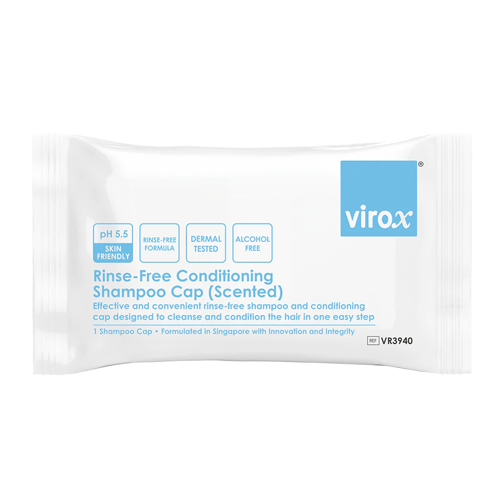 [VR3940] Virox Rinse-Free Conditioning Shampoo Cap (Scented)